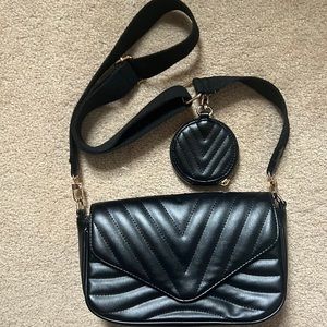 Small Quilted Crossbody Bag - Multi Pochette